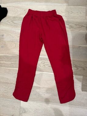 Wayf Red Pull-On Lounge Pants